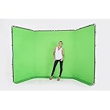 Manfrotto LL lb7622 4 m Panorama Hintergrund Cover Chromakey Grün
