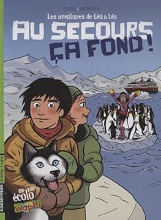 jaquette livre Les Aventures de Léo et Léa, Tome 4 : Au secours ça fond !