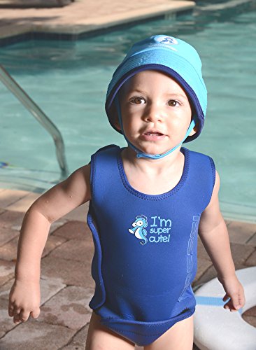 Cressi Neopren für Babys, Ärmelloser Neopren Baby Schwimmanzug hält Babys im Wasser warm, Mädchen und Jungen 0-6 , 6-12 und 12-24 Monate, jetzt erhältlich - 4