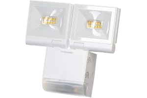 BEST PRICE SQUARE TimeGuard Flood Light LED200PIRWH