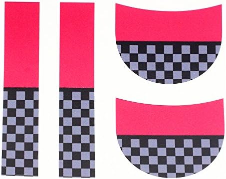 4 pcs Interior Door Handle Trim Sticker For Mini Cooper F56-JCW design