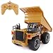 Produktbild SGILE 6 Kanal RC Muldenkipper Spielzeug mit Licht und Sound, Fahrzeug mit 360° Grad Drehfunktion, Metallschaufel,2.4Ghz Wiederaufladbar Ferngesteuerter Raupenbagger Traktor