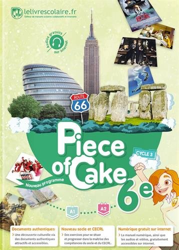 Anglais 6e - pièce of cake, édition 2017 (piece of cake)