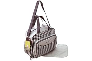 GMMH 2 tlg Wickeltasche Pflegetasche Windeltasche Babytasche Farbauswahl beige 2140