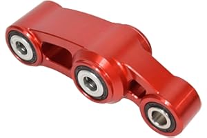 WOODNIU RACEIN Rear Shock Absorbing Cradle for Surron Ultra Bee, 7075 Aluminum Suspension Cradle Lowering Kit, Rear Progressive Suspension Cradle for Sur Ron Electric Dirt Bike Motorcycle Accessories (Red)