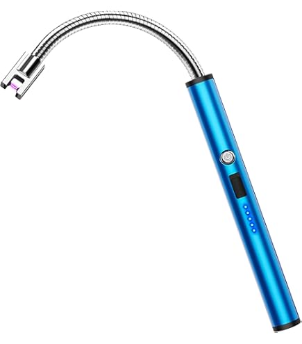 Brandson Elektrisches Stabfeuerzeug 2er Set – USB-ladbar Mit Lichtbogen | Für Kerzen, Grill, Kamin & Gasherd