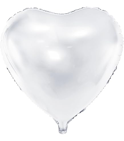 Unique Party Palloncino In Foil Rosa A Forma Di Prisma Per Battesimo, 45 Cm, Con Scritta 'Happy Christening' E Cuori - 6