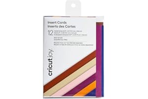 Cricut Tarjetas de encartes Cricut Joy™, Gama Mesa (10,7 cm x 13,9 cm)