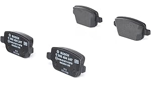 BOSCH AUTOMOTIVE Bosch BP1119 Pastillas de freno Eje trasero certificación ECE-R90 1 juego de 4 pastillas