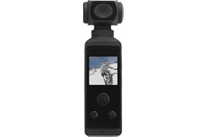 TOSUNY Action Camera Tascabile, Videocamera Portatile WiFi 4K 30FPS 16MP, Fotocamera Subacquea Antivibrante con Schermo LCD HD da 1,3, Microfono, Staffa a Clip, Custodia Impermeabile 30M