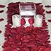 Produktbild TaoNaisi 2000 Burgund Künstliche Rosenblätter aus Seide Hochzeitsfeier Blume Scatter Tische Dekorationen Bulk Supplies machen