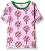 Maxomorra Unisex Baby Tree Floral T-Shirt, Pink, 3-6 Months (Manufacturer Size:68)