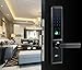 Produktbild ZKTeco Biometrisches Fingerabdruck Türschloss Haustür Intelligentes elektronisches Türschloss - Smart Home - 5 Stück RFID Karten,Rechtshändig