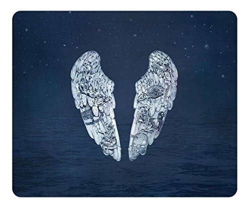 Creative Painting Custom Design Rectangle Mouse Pad Gaming Mousepad Coldplay Album Cover Rectangle Non-Slip Mousepad Water Resistent Oblong Gaming Mouse Pads