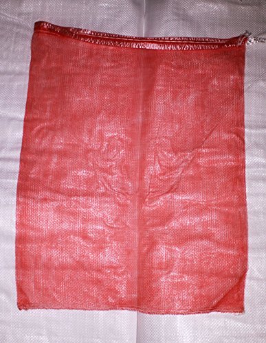 20 x Net gewebten Säcke Gemüse Holzscheite Anzünder Holz Log Mesh Taschen 50 x 65 cm 30 kg - 3