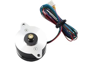 POFET 3D-Druckerteile 36 mm Motor Extruder Schrittmotor 1,8 Winkel 0,35 A 2 Phasen runder Körper mit 47,2 Zoll Kabel