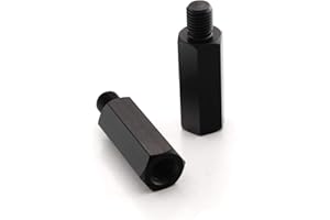 ‎AREA1 2 Stück Motorrad Roller Spiegel Adapter Verlängerung Erhöhung 4 cm (M10 Rechtsgewinde)