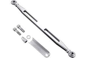 TUINCYN CNC Shift Linkage Lever for Harley Street Tour Glides Electra Trikes (1980-2021) Chrome Motorcycle Gear Lever