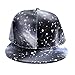 HuntGold 1X Fashion Hiphop Printed Snapback Adjustable Peaked Baseball Hat Cap(gray)