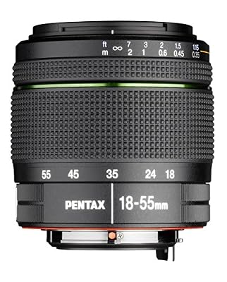 Pentax objectif reflex pentax smc da 18 - 55 mm f/3.5 - 5.6 ed al wr (tropicalisé)