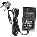 HQRP® Adaptador de CA de reemplazo más HQRP® Adaptador de enchufe europeo y italiano;