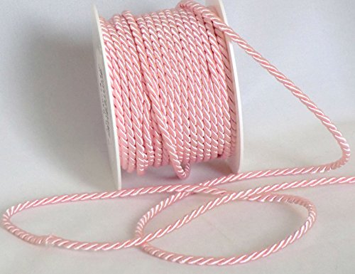 KORDEL 15m x 4mm HELLROSA rosa Drehkordel KORDELBAND Dekoband SCHLEIFENBAND Schnur - 2
