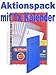 Produktbild Herlitz 5850508 Prospekthülle Premium, A4 glasklar Aktionspack: 100 Hüllen + 1 Kalender