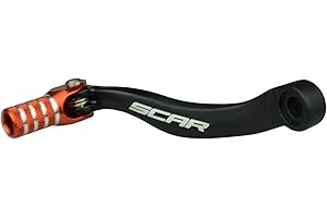 SCAR Pedal Palanca de Cambio Compatible con KTM SX SXF EXCF 150 450 500 16-23 - Naranja