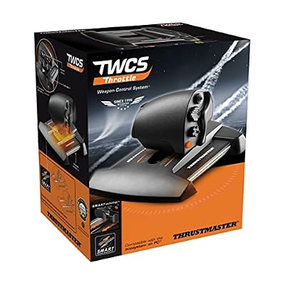Thrustmaster TWCS Manette des Gaz (Throttle) Précise, Ergonomique et Confortable