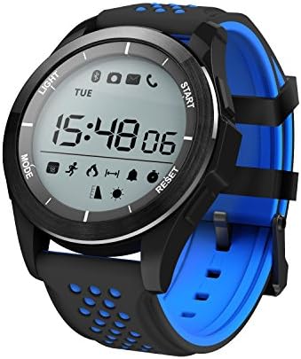 WEIJUNCHEN 2017 New F3 Sport Smart Watch Bracelet Ip68 Waterproof Smartwatch Outdoor Mode Fitness Tracker Reminder Wearable Devices,Blue