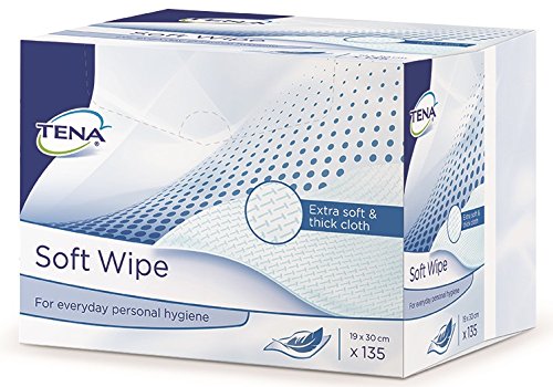 Preisvergleich Produktbild Tena Soft Wipe Waschtücher (19 x 30 cm) - (1080 Stück)