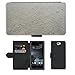 Produktbild PU Leder Wallet Case Folio Schutzhülle // M00153888 Sand Muscheln Muscheln Ocean City // HTC One A9 (Not Fit M9)