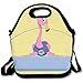Produktbild Flamingo Class Times Lunchtasche aus Neopren mit Schulterriemen für Damen, Teenager, Mädchen, Kinder, Erwachsene