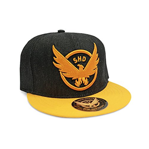 Preisvergleich Produktbild The Division Tom Clancys SHD Basecap schwarz orange Baumwolle