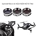 Produktbild Multifunktionslinsen Filter für MAVIC AIR, Sunnylife Camera Lens Filter ND4 ND8 ND16 Sun Hood Filter For DJI MAVIC AIR Drone(ND 3 teile satz) …