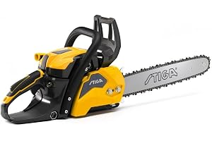 STIGA CS 545 (16 tum) värmemotorsåg - 42,4 cm3 1,9 kW motor, 40 cm styrning, kedjesastighet 23,1 m/s, vibrationsskyddssystem, enkelt underhåll, hög kraft och säkerhet