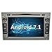 Produktbild YINUO 7 Zoll 2 Din Autoradio Android 7.1.1 Nougat 2GB RAM Quad Core Moniceiver DVD GPS Navigation 1080P OEM Stecker Canbus für OPEL Vauxhall Astra (2004-2009) / Antara (2006-2011) / Vectra (2005-2008) / Corsa (2006-2010) / Zafira (2006-2010) / Meriva (2006-2008) / Vivaro (2006-2010) Grau Unterstützt DAB+ Bluetooth OBD2 Wlan (Autoradio)