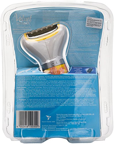 Scholl 3027683 Velvet Smooth Express Pedi elektrischer Hornhautentferner (mit Diamantpartikeln, Summer Edition) - 2