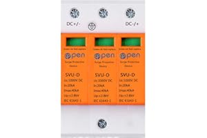 WEBN DC Spd House Surge Protector Protective 40KA 500V/1000V Low-voltage Arrester Device(3p)