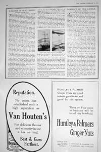 Amazon.de: 1921, ANGELN SEALER SCHIFF ADVERTISEMENT VAN HOUTEN