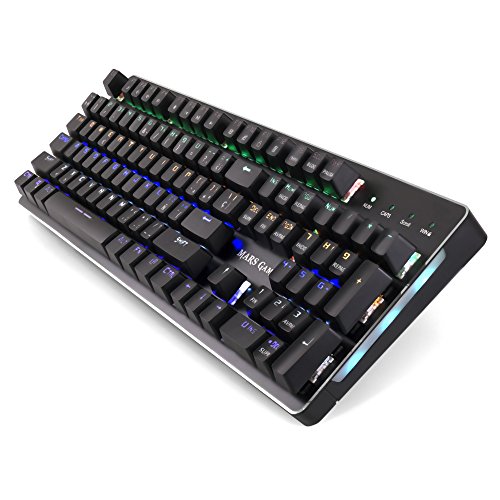 Ofertas para Mars Gaming MK4R - Teclado gaming mecánico
(retroiluminación 6 colores, 10 perfiles, 6 efectos luz, iluminación
lateral RGB flow, 16 teclas control funciones, antighosting, switch
OUTEMU rojo, layout Especial