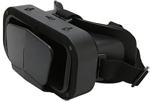 TONYSA 3D VR Virtual Reality Headset, Headworn VR Glasses Goggles for Mobile Phone Video Games, Universal Soft Comfortable VR Glasses Viewer for OS Android 360 Degree