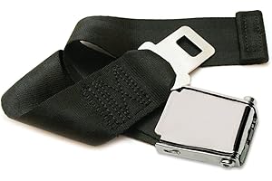 ‎SEAT BELT EXTENDER PROS Flugzeug-Gurtverlängerung – verstellbar (17,8–61 cm), Typ A – passend für die meisten Airlines – mit Tragetasche (nicht für Southwest Airlines)