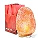 Produktbild Levoit Elana Salz Lampe Salzlampe Salzkristalllampe vom Himalaya Salzleuchte Nachttischlampe 3-5 kg, Premium-Qualität Holzbasis, Berührend Stufenlos Dimmen, Inkl. 3 X 15watt Glühbirnen und Geschenkbox