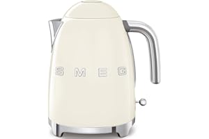 Smeg KLF03CRUK Retro Style Kettle - Cream