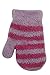 TICK TOCK Baby Girls Mittens Gloves Stripy Micro Fibre Fleece Warm Cosy Winter