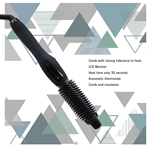 Pomelo Best Haar Lockenstab Hairstyler Curler 25mm mit EU Stecker (Schwarz) - 3