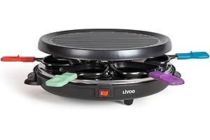 Livoo - Appareil à raclette 6 personnes DOC207