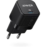 Anker PowerPort III 20 W USB-C nätdel laddningskub snabbladdningsalternativ, kompatibel med iPhone 15/14/13/12-serien, Galaxy