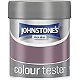 Johnstone's - Paint Tester Pots - Wall & Ceiling Paint - Mauve Whisper - Emulsion Paint - Easy to Apply - Dry in 1-2 Hours - 75ml